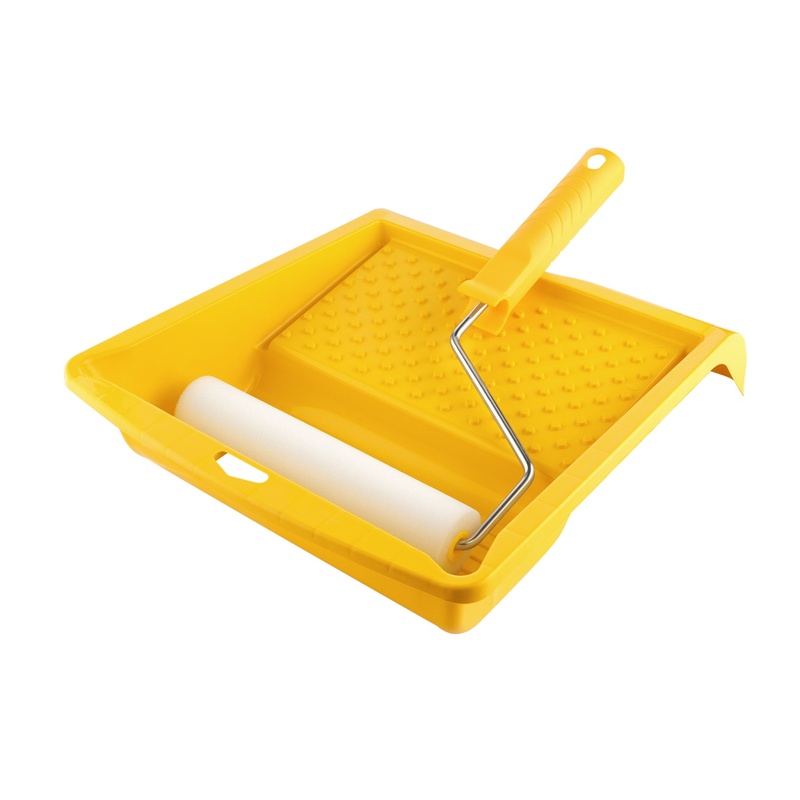 Набор малярный Biber 32801 (валик поролон, ванночка)