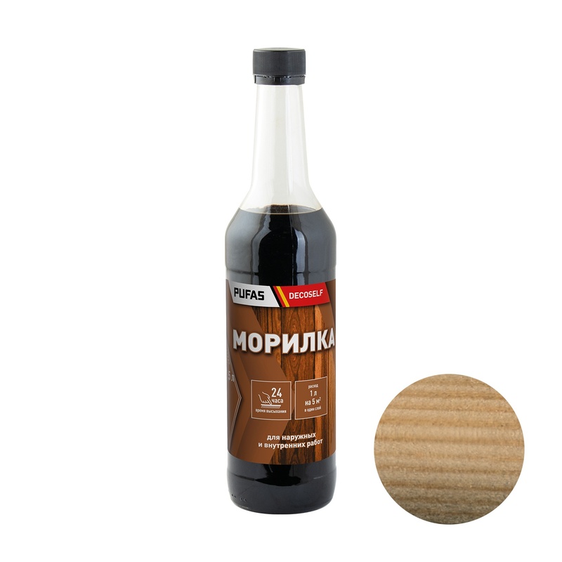 Морилка неводная Pufas Decoself дуб (0,5 л)