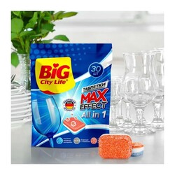 Таблетки для посудомоечных машин Big City Ultra All in 1 (30 шт.)