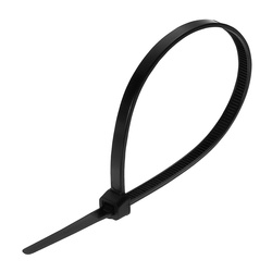 Хомут-стяжка Biber 123615 нейлоновый, черный, 3,6х150 мм (уп.100 шт.)