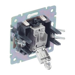 Розетка телевизионная TV с/у Valena 694284, 1 гнездо, белая