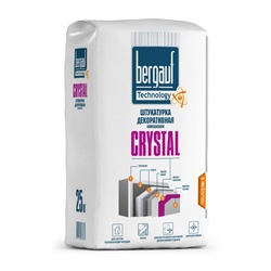 Штукатурка декоративная камешковая Bergauf Crystal 2,5 мм (25 кг)