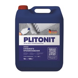 Грунт глубокого проникновения Plitonit (10 л)