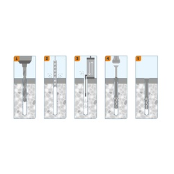 Дюбель-гвоздь SORMAT LYT UK KP 6/80 потайной (2 шт)