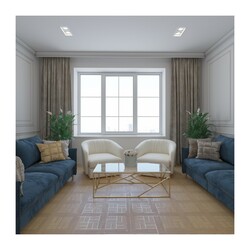 Плитка напольная Axima Паркет, ольха с металлизацией, 327х327х8 мм