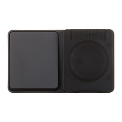 Блок БКВР с/у Atlasdesign Profi ATN544070, 1 клавиша + 1 гнездо с/з, з/ш и крышкой, IP54, антрацит