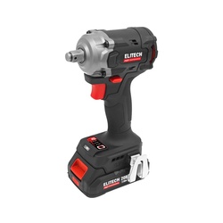 Гайковерт ударный аккумуляторный Elitech HD CW 2004SL 1/2 Квадрат, 450 Нм, 20 В, Li-ion, 2х2Ач, кейс