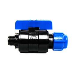 Кран шаровый компрессионный, комбинированный PN16 НР 25х3/4"