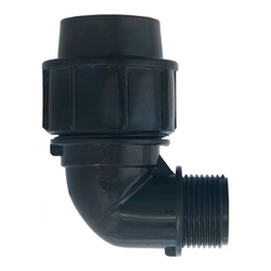 Отвод компрессионный, комбинированный PN16 НР 25х1/2"