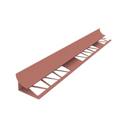 Уголок под плитку Atlas 9 мм (внутр.) 2,5 м кирпичный