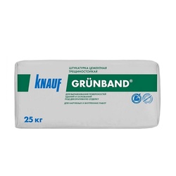 Штукатурка цементная фасадная Knauf Grunband, 25 кг