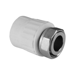 Муфта с накидной гайкой Valfex полипропилен 20х1/2" ВР
