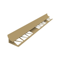 Уголок под плитку Atlas 9 мм (внутр.) 2,5 м бежевый LWN-020-9-250