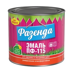 Эмаль Текс ПФ-115 Фазенда голубая (1,9 кг)