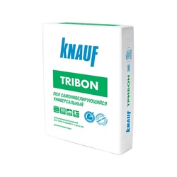 Стяжка Knauf Tribon самонивелирующаяся гипсо-цементная, 20 кг