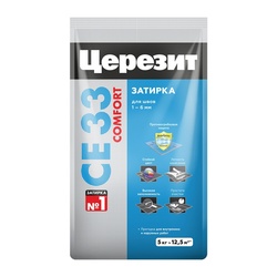 Затирка Церезит CE 33 S №13 антрацит, 5 кг