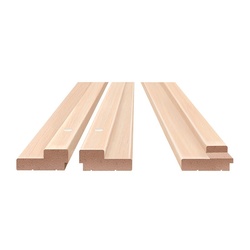 Коробка дверная Olovi, ламин., однопол., белёный дуб, с/ф (М7 670х74х30 мм)