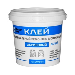 Клей акриловый MasterTeks ремонтно-монтажный универсальный белый (1,7 кг)