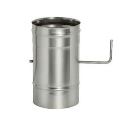 Задвижка для дымохода, d=115 мм