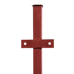 Столб заборный квадратный 50х50 мм (3 м) грунтованный