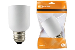 Переходник E27-E40 полипропилен, 0,5А, 230В