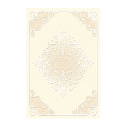 Декор настенный Axima Лигурия D, бежевый, 200х300х7 мм