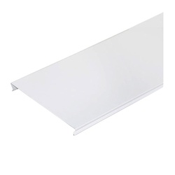 Рейка потолочная Cesal бесщелевого типа S-100, белый (100х4000 мм)