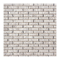 Камень искусственный MONTE ALBA Йорк Брик, белый (0,96 м2)