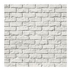 Камень искусственный White Alba Вельс Брик, белый (0,75 м2)