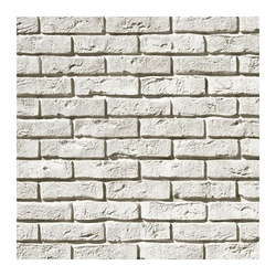 Камень искусственный WHITE HILLS Лондон Брик, белый (1,16 м2)