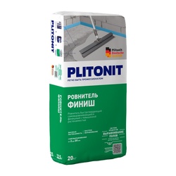 Наливной пол Plitonit Финиш на минеральной основе 2-20 мм, 20 кг