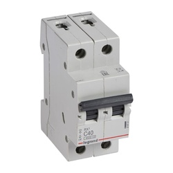 Выключатель автоматический Legrand RX3 4,5кА, С 40А, 2П