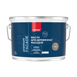 Масло для деревянных фасадов Neomid Premium орех (2 л)