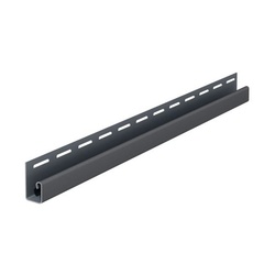 J-трим планка для ФП Vox Vilo SV-15 темная с фугой 3,05 м