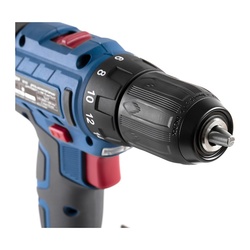 Дрель-шуруповерт Trigger 20102, 2 аккумулятора Li-ion (1,5Ач), 14,4V, 10 мм, 35 Нм, слайдер, кейс