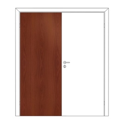 Полотно дверное ответка Olovi, глухое, итальянский орех, б/п, с/ф (800х2000 мм)