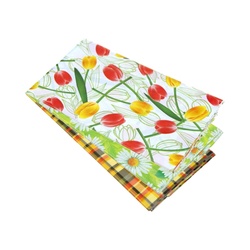 Скатерть одноразовая, полиэтилен (120х180 мм)