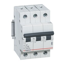 Выключатель автоматический Legrand RX3 4,5кА, С 32А, 3П