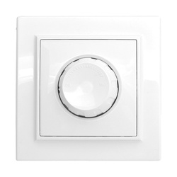 Светорегулятор с/у Минск ERD06-101-10, поворотный, белый