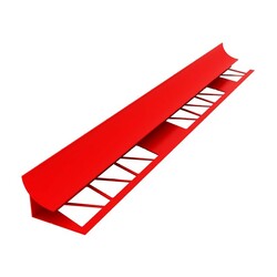 Уголок под плитку Atlas 9 мм (внутр.) 2,5 м красный