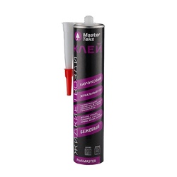 Клей зеркальный MasterTeks ProfiMaster 930 Жидкие Гвозди, бежевый (0,4 кг)